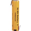 Miniatyrbild 1 av 2: Specialbatteri laddbart AAA (R03) Z-lödfana NiMH Panasonic 1.2 V 500 mAh 1 st