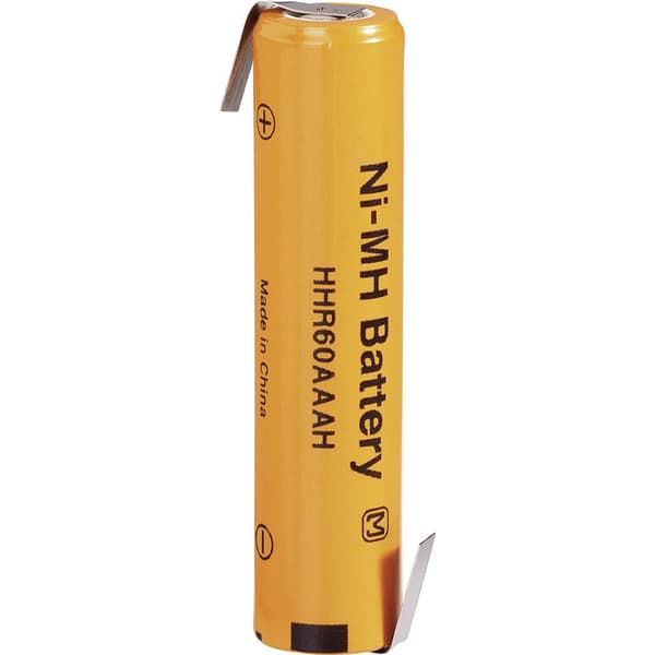Specialbatteri laddbart AAA (R03) Z-lödfana NiMH Panasonic 1.2 V 500 mAh 1 st