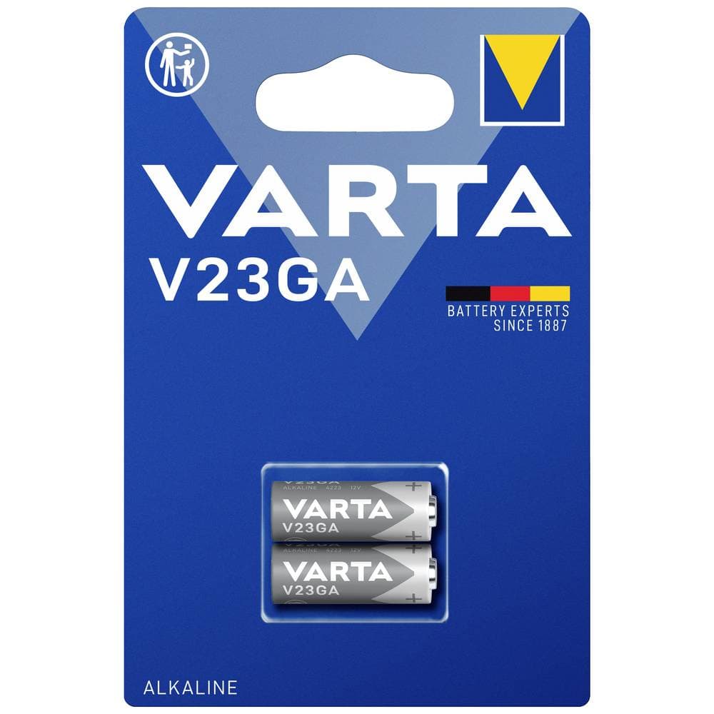 Varta ALKALINE Special V23GA Bli 2 Specialbatteri 23 A Alkaliskt 12 V 50 mAh 2 st