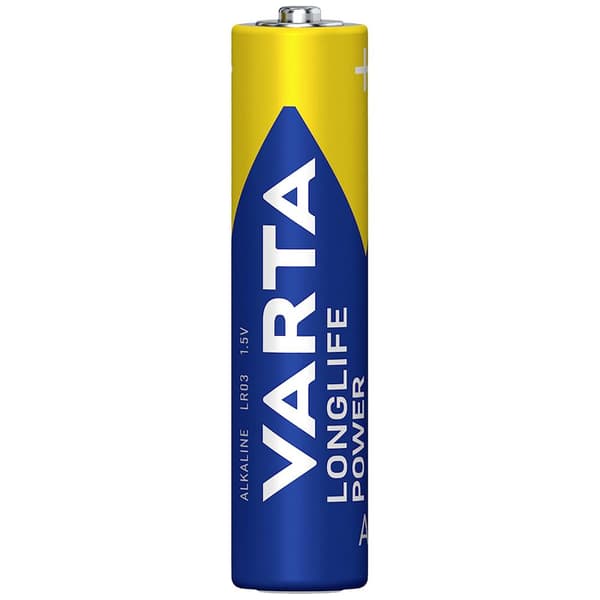 Varta Batteri AAA (R03) LONGLIFE Power AAA Bli 10 Alkaliskt 1.5 V 10 st
