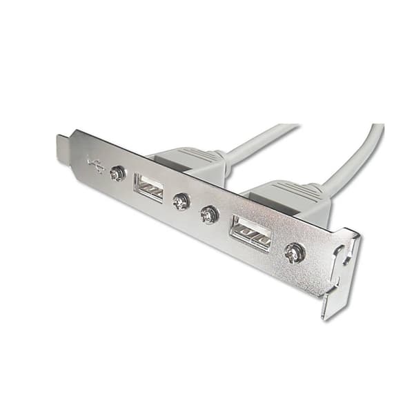 Digitus USB 2.0 Anslutningskabel [2x USB 2.0 intern 5-pol hane - 2x USB 2.0 A hona] 25.00 cm