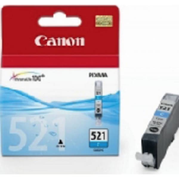 Canon Bläck CLI-521C Original Cyan 2934B001
