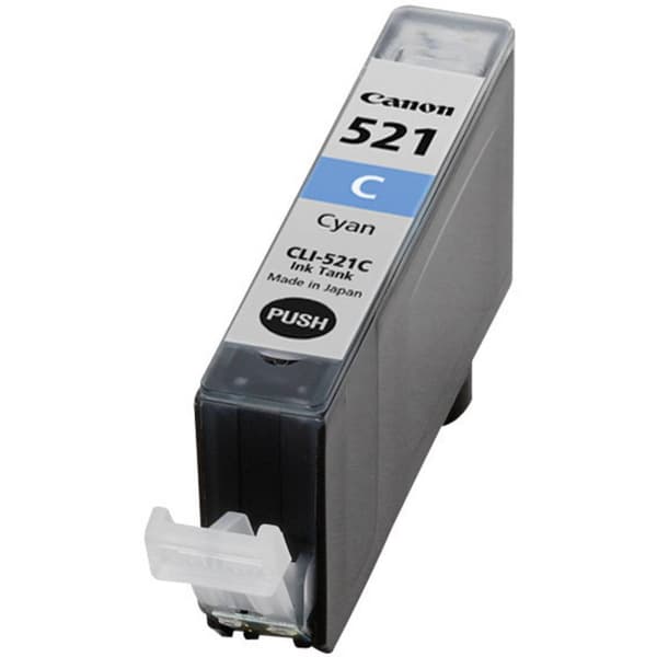Canon Bläck CLI-521C Original Cyan 2934B001