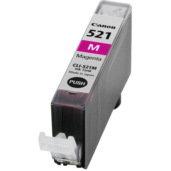 Canon Bläck CLI-521M Original Magenta 2935B001