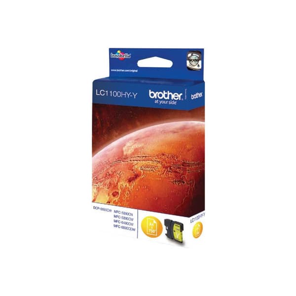 Brother Bläck LC-1100HYY Original Gul LC1100HYY