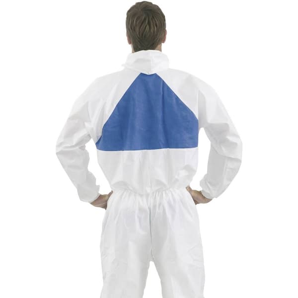 3M 4540+XL Skyddsdräkt modell 4540+ Storlek=XL Vit, Blå