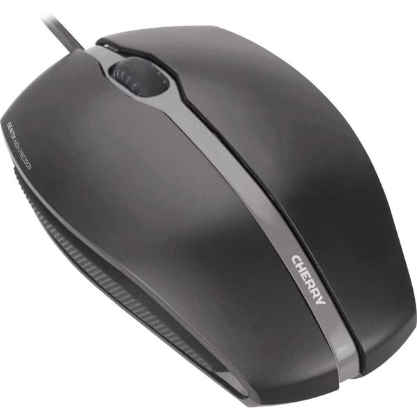 CHERRY Gentix Illuminated WiFi mus USB Optisk Svart 3 Knappar 1000 dpi Upplyst