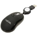 Miniatyrbild 1 av 4: LogiLink ID0016 WiFi mus USB Optisk Svart 3 Knappar 800 dpi infällbar sladd