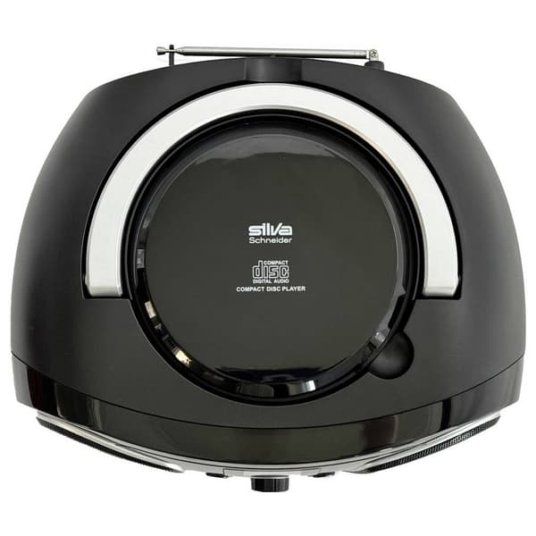 CD-radio Silva Schneider MPC 19.4 USB FM Svart, Silver