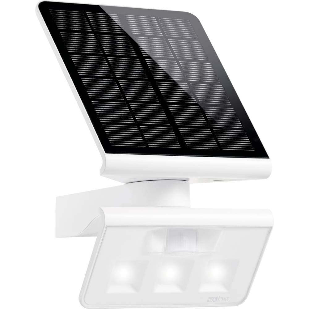 Solcells-spotlight med rörelsedetektor 1.2 W N/A Steinel 671006 XSolar L-S Vit