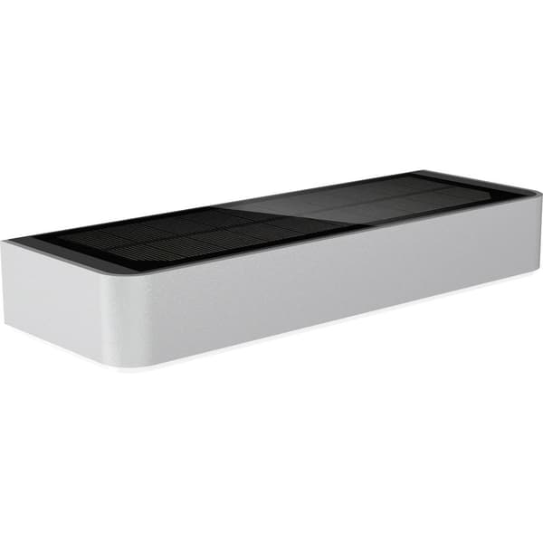 Steinel SOL-O S 052652 Solcells-utomhusväggbelysning med rörelsedetektor LED LED fast installerad 1.5 W Silver