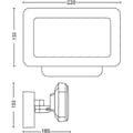 Miniatyrbild 8 av 8: Hue LED-utomhuslampa 1743530P7 Discover LED fast installerad 30 W RGBW