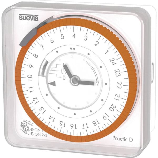 Suevia Practic D Panelmontage-kopplingsur analog 230 V/AC 3680 W