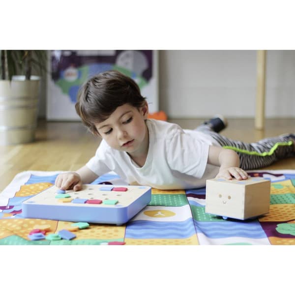 Primo Toys Cubetto MINT Coding Roboter STEM Robotics Programeringsset Cubetto MINT kodningsrobot