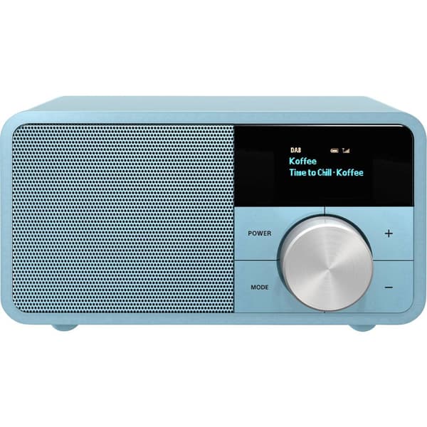 Bordsradio Sangean Genuine Mini DDR-7 DAB+, FM Turkos