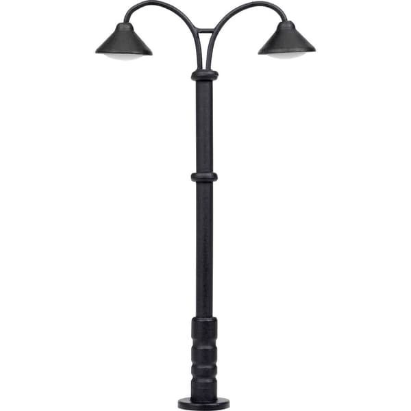 Viessmann Modelltechnik N Stationsbelysning dubbel Färdig modell 6409 1 st