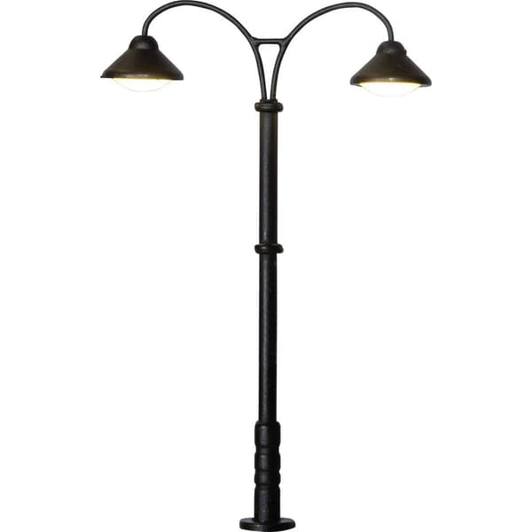Viessmann Modelltechnik TT Stationsbelysning dubbel Färdig modell 6909 1 st