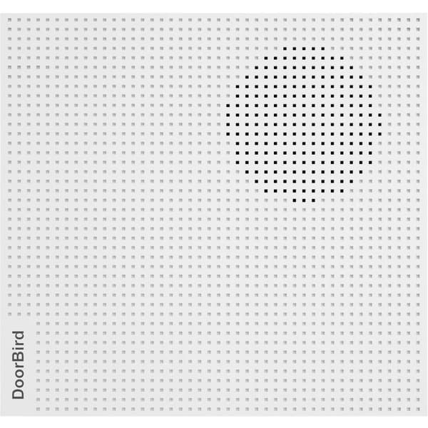 DoorBird A1061W Porttelefon-tillbehör WiFi, LAN Extra ringklocka Vit