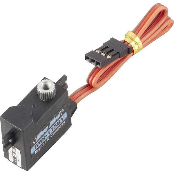 Bluebird Mikro-Servo BMS-115HV Digital-servo Transmissionsmaterial: Metall Instickssystem: JR