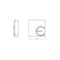 Miniatyrbild 2 av 2: Eberle 121 1101 51 100 RTR 9121 Rumstermostat Utanpåliggande 1 st