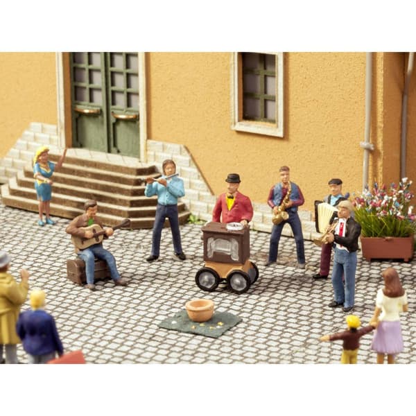 NOCH N Gatumusiker Monteringsklar modul, Ljudscen Multifärg