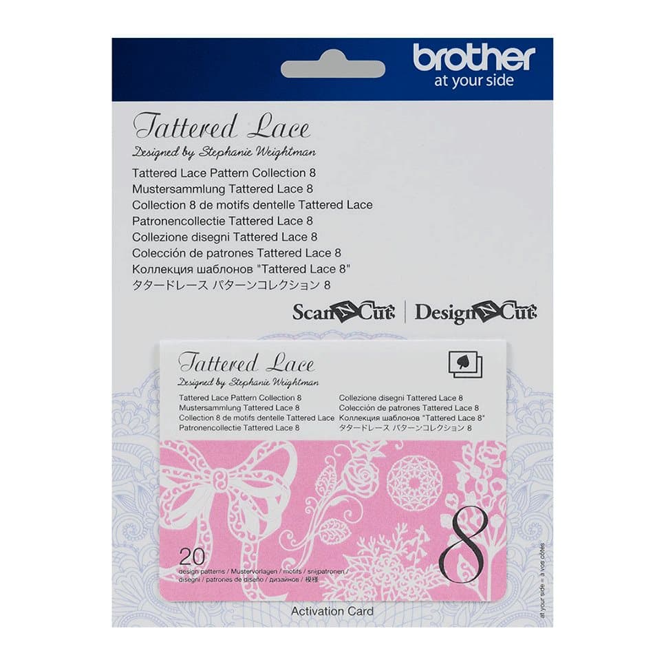 Tattered Lace Pattern 20 Designs - Collection 8