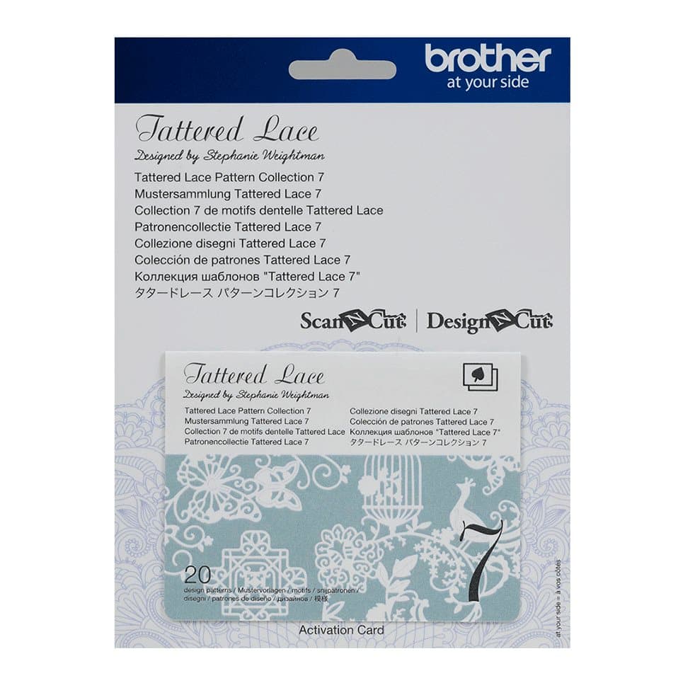 Tattered Lace Pattern 20 Designs - Collection 7