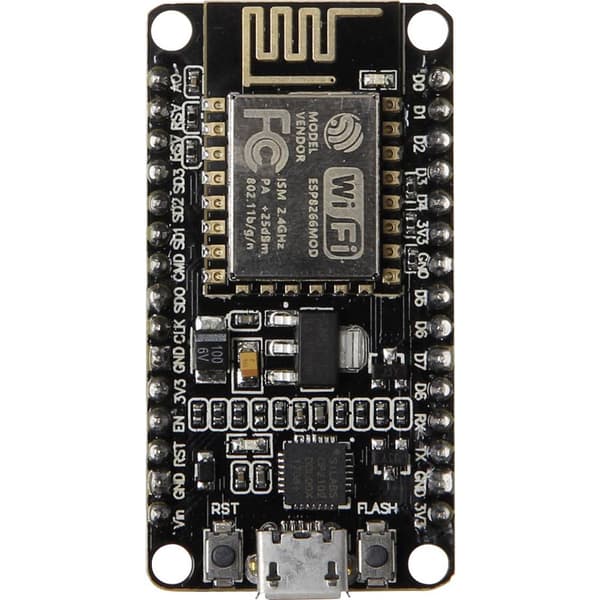 Joy-it NodeMCU V2 LUA Framkallnings-kretskort Node MCU ESP8266 WiFi Modul
