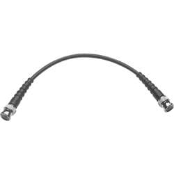 Telegärtner L00010A1804 BNC-prveledning 25.00 cm Sort