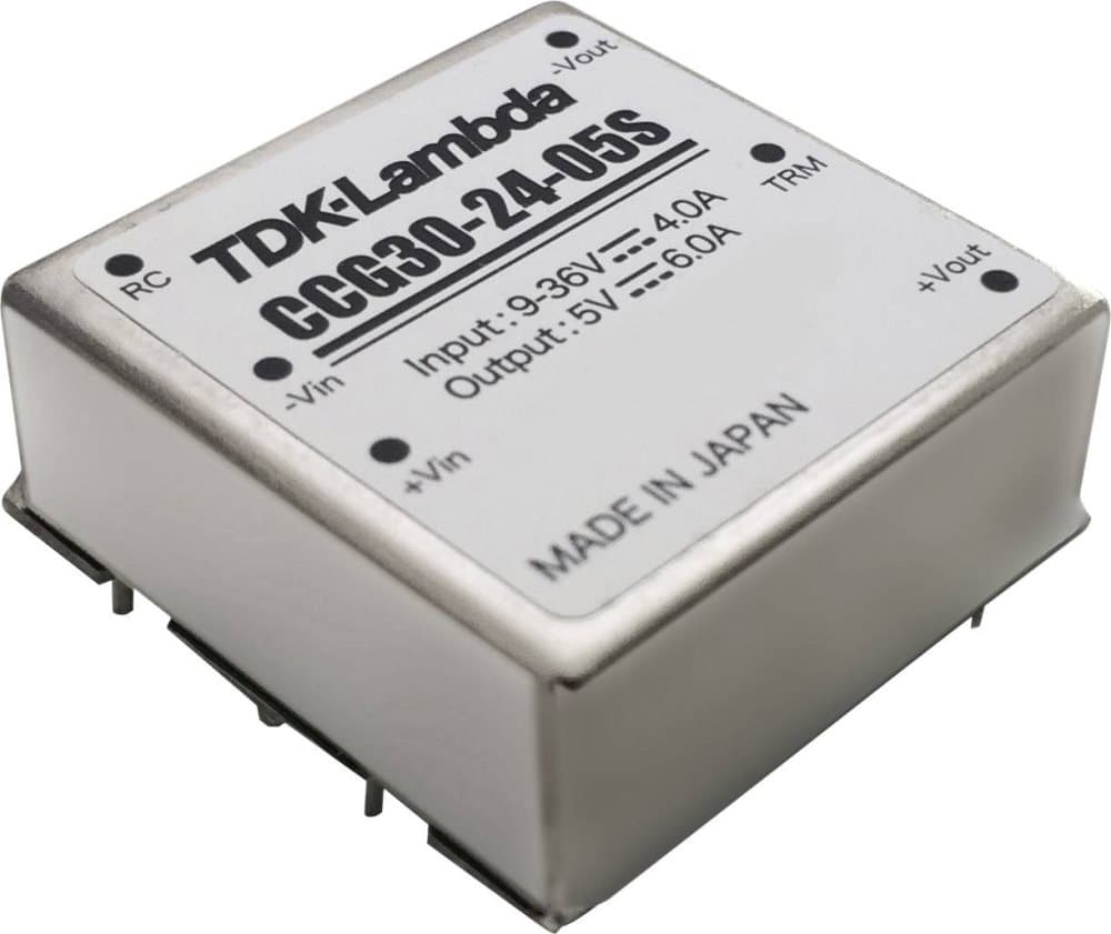TDK-Lambda CCG-30-48-05S DC/DC-omformer, print 5 V 6 A 30.0 W Antal udgange: 1 x