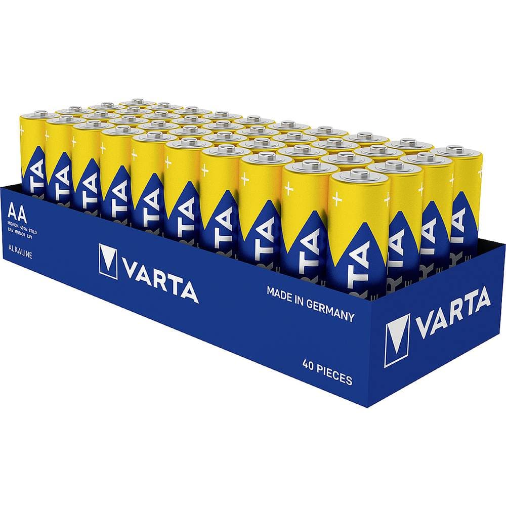 Varta Longlife Power LR06 AA-batteri Alkali-mangan 1.5 V 40 stk