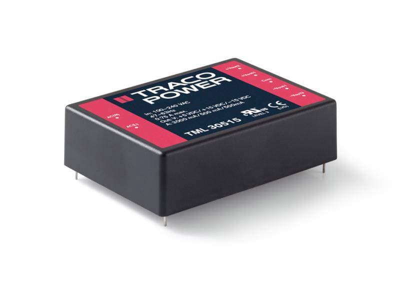 AC/DC-integreret strmforsyning TracoPower TML 30515C 5 V/DC 3 A 30 W