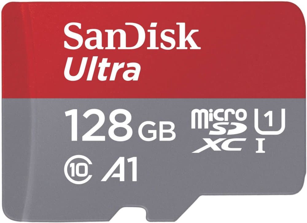 SanDisk Ultra Photo MicroSDXC-kort 128 GB Class 10, UHS-I A1-ydelsestandard, inkl. SD-adapter, inkl. Android-software