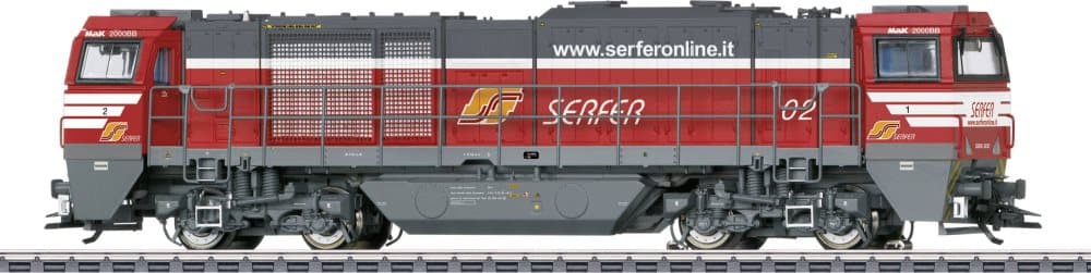Diesellokomotiv H0 Märklin (37215) Digital AC Sound