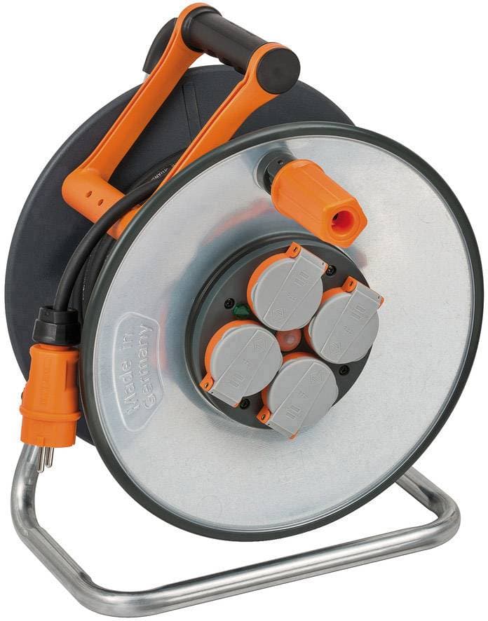 Brennenstuhl 9192330100 Kabeltromle 33.00 m Sort Schuko-stik
