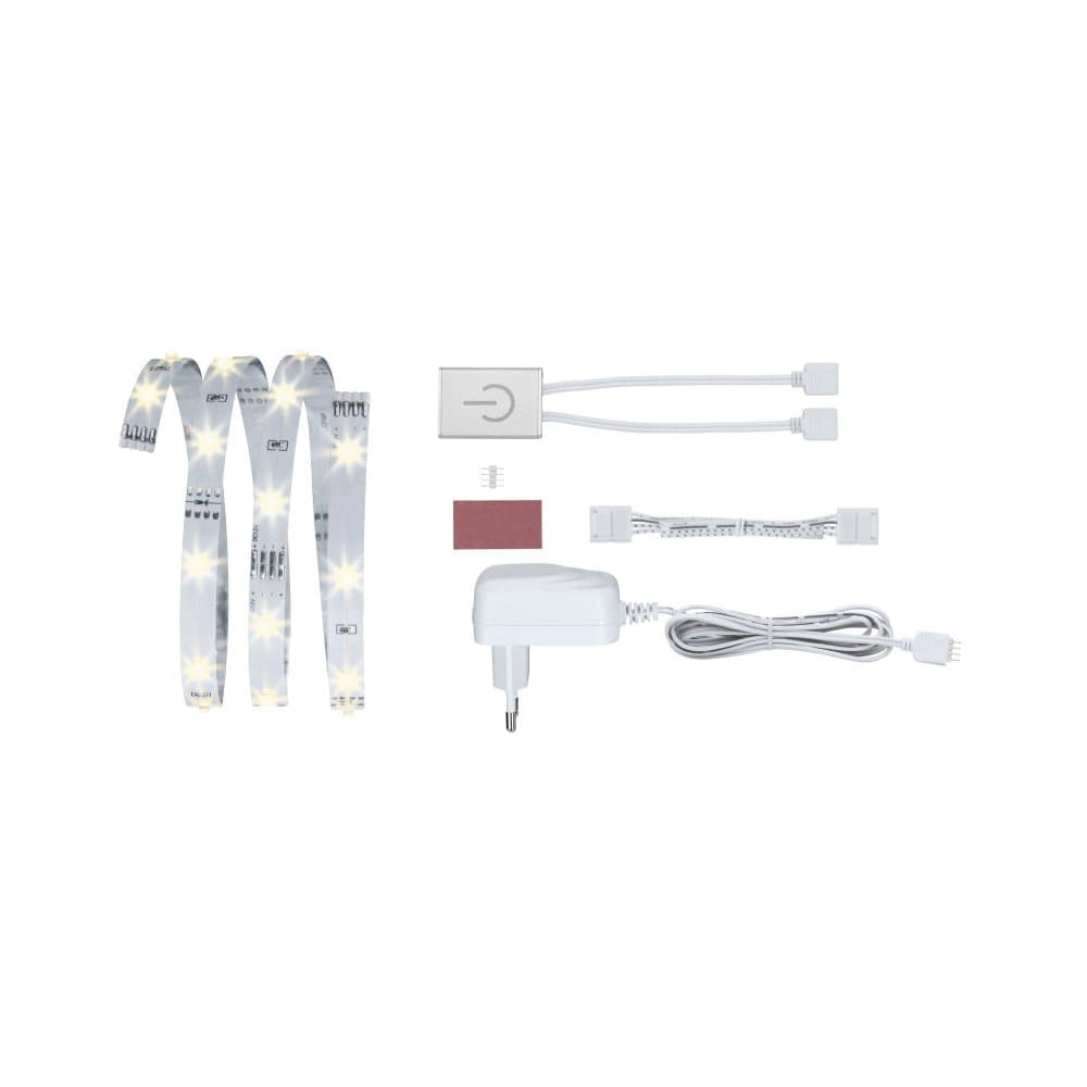 Paulmann YourLED ECO Comfort 709.54 LED-båndsæt med stik 12 V 1 m