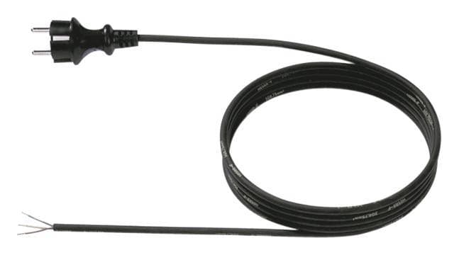 Bachmann 322.175 Strm Tilslutningskabel Sort 3.00 m