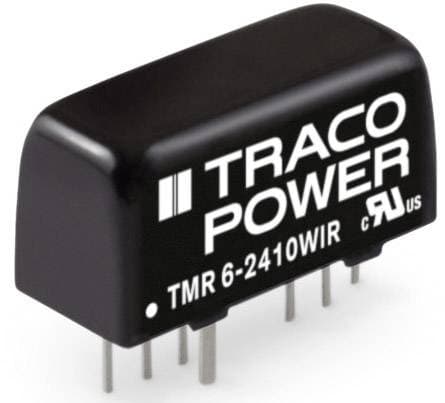 TracoPower TMR 6-4822WIR DC/DC-omformer, print 48 V/DC 250 mA 6 W Antal udgange: 2 x