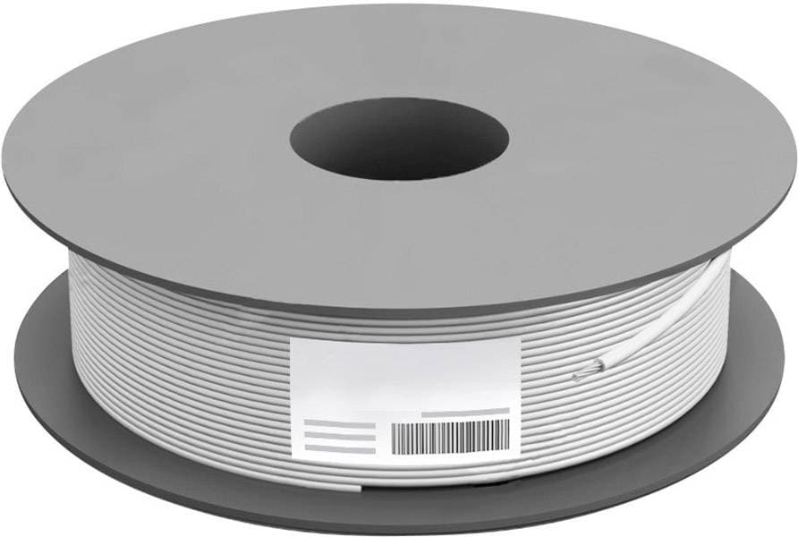 TRU COMPONENTS TC-7410960 Koaksialkabel Udvendig diameter: 6.80 mm 75 Ohm 100 dB Hvid 500 m