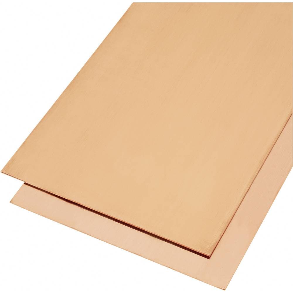 Kobber Plade (L x B) 400 mm x 200 mm 1.5 mm 1 stk