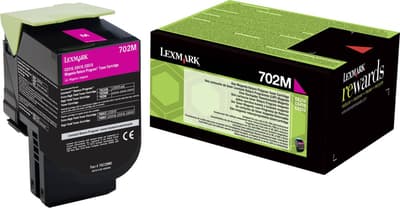 Lexmark Tonerkassette 702M CS310 CS410 CS510 70C20M0 Original Magenta 1000 Sider