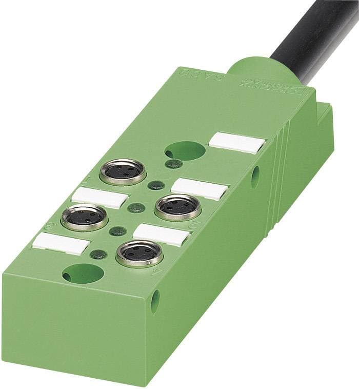 Phoenix Contact SACB- 6/3-L-10,0PUR-M8 1516043 Sensor/aktorbox passiv M8-fordeler med metalgevind 1 stk