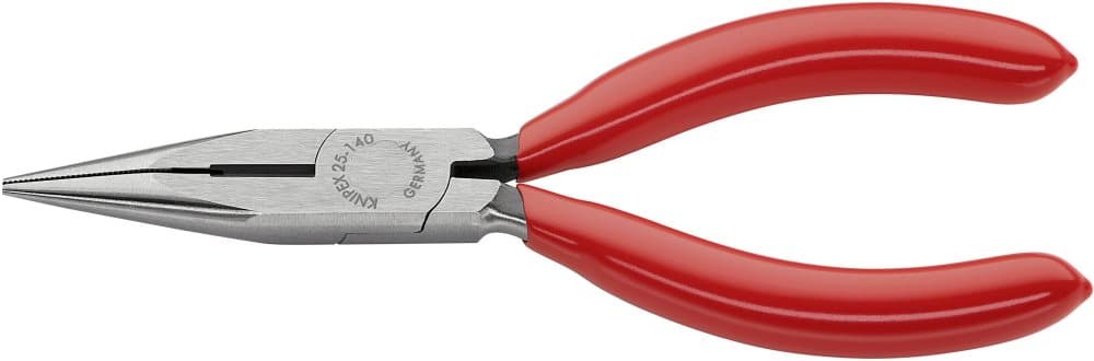 Knipex 25 01 140 Elektronik og finmekanik Fladrundtang Lige 140 mm