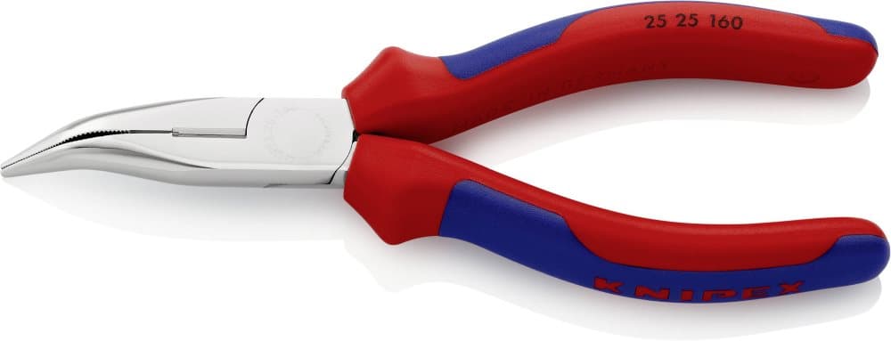 Knipex 25 25 160 Elektronik og finmekanik Fladrundtang 40 bjet 160 mm