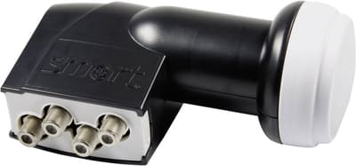 Smart Oxid XQS Quad-LNB Deltagerantal: 4 Feedoptagelse: 40 mm med switch
