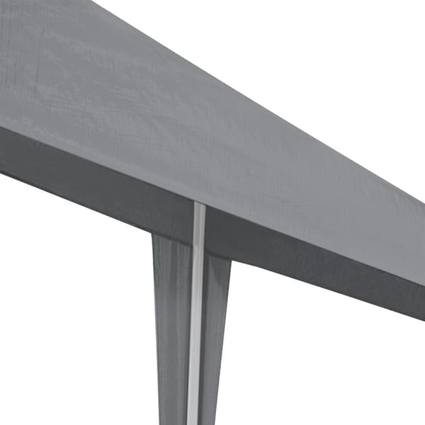 [casa.pro]® Trädgårdspaviljong-Partytält-300x300x255cm-hopfällbar-mörkgrå-vattentät