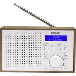 Bordradio Denver DAB-46 DAB+, FM Hvid