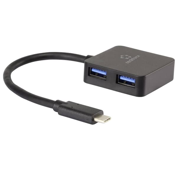 Renkforce 4 Port USB-Hub 3.0 Svart