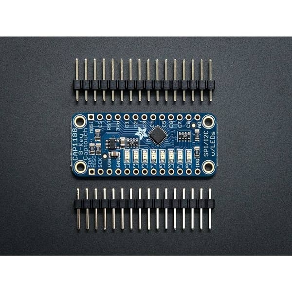 Adafruit 1602 Touchscreen-controller Expansionskort 1 st