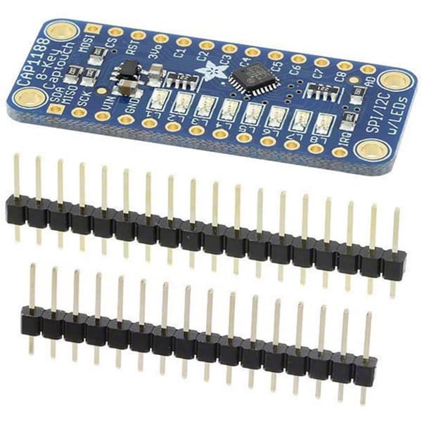 Adafruit 1602 Touchscreen-controller Expansionskort 1 st